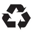 Symbol for a recyclable product
